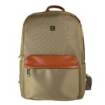 Mochila Para Laptop 15.6" Perfect Choice Sahara/De Poliester/Con Diseño Ejecutivo/Cafe-Naranja/Pc-084884