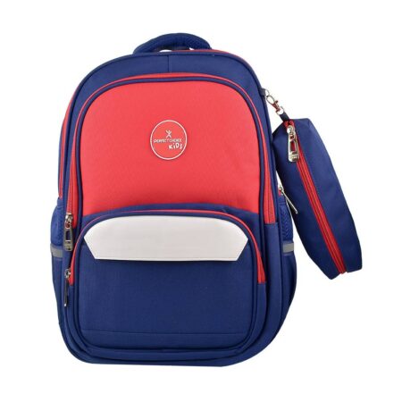 Pc-085232 Mochila Escolar Infantil Múltiples Compartimentos Modelo Bookery Color Azul Marino | Perfect Choice -