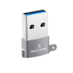 ADAPTADOR USB A A TIPO C PERFECT CHOICE PC-101253/GRIS