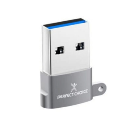 Adaptador USB A A Tipo C Perfect Choice Pc-101253/Gris