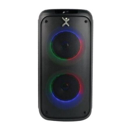 Pc-112716 Mini Bafle Dual 5 Pulgadas Función Tws Luz Rgb Y Micrófono Miniglow | Perfect Choice