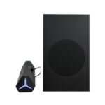 Barra De Sonido 2.1 Canales Subwoofer Perfect Choice Emphoria Pc-114024 Con Bluetooth/Rgb/70W/Negro