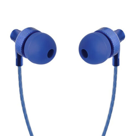 Audífonos Alámbricos In-Ear Con Micrófono Incluido Stretto Color Azul | Perfect Choice