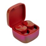 Audífonos Inalámbricos Bluetooth Brillantes Pearl Color Rojo | Perfect Choice -