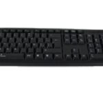 Kit Alámbrico USB Teclado Y Mouse Antiderrames Color Negro | Perfect Choice