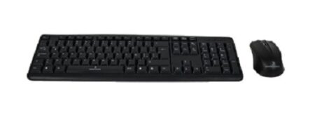 Kit Alámbrico USB Teclado Y Mouse Antiderrames Color Negro | Perfect Choice
