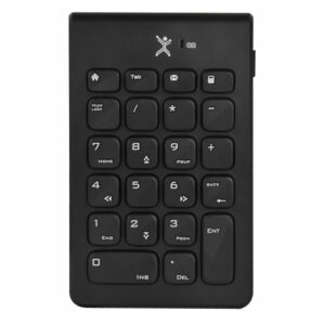 TECLADO NUMERICO INALAMBRICO PERFECT CHOICE PC-201106 LIGERO/USB/22 TECLAS DE MEMBRANA/COLOR NEGRO