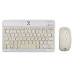 Kit Teclado Y Mouse Inalambrico Perfect Choice Pc-201267 Genova, Compacto, Color Gris