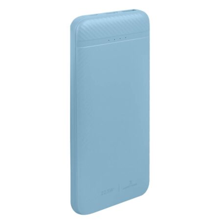 Power Bank De Carga Rápida 22.5W Con Cable Tipo C Bolt Color Azul |Perfect Choice