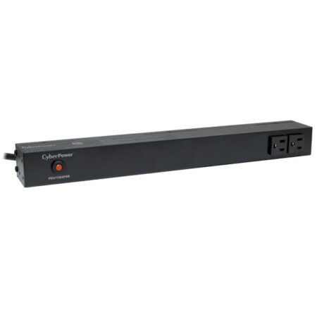 Barra De Contacto Cyberpower Pdu15B2F8R C/8 Tomas Nema 5-15R/1Ur/15 Amp/120Vca