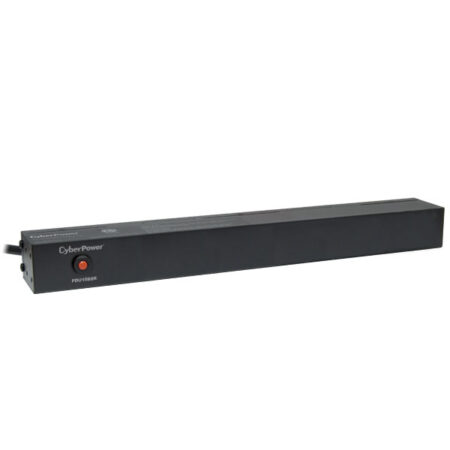 Barra De Contacto Cyberpower Pdu15B8R/8 Tomas Nema 5-15R Traseras,1Ur,15 Amp,120 Vca