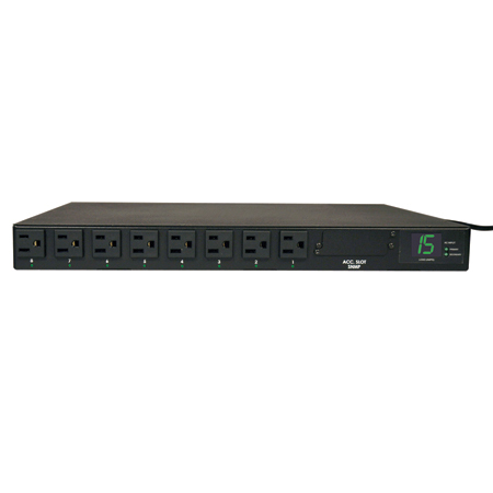 Pdu Monofasico Con Medidor Digital/Switch De Transferencia Aut