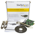 Tarjeta Serial PCI Express 2 P Puertos Db9 Rs232 Uart 16C1050