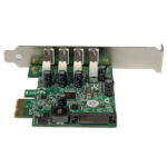 Tarjeta Startech PCI Express PCI-E USB 3.0 C/Uasp 4Ptos SATA