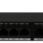 SWITCH DAHUA PFS3006-4ET-60, POE 4PTOS/2PTOS UPLINK ETHERNET/1.8G/60W/IEEE802.3AF/IEEE802.3AT
