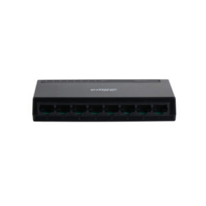 SWITCH DAHUA PFS3008-8GT-L 8 PUERTOS, 10/100/1000MBPS, SWITCHING 16 GBPS, GIGABIT ETHERNE, COLOR NEGRO