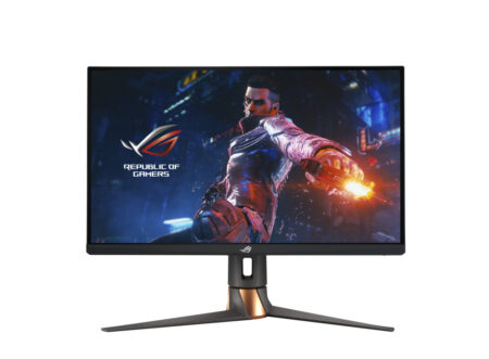 MONITOR 27″ ASUS PG279QM ROG SWIFT 90LM0235-B013B0, LED/GAMER/QUAD HD/ULTRA WIDE/G-SYNC/240HZ/HDMI/BOCINAS INTEGRADAS (2X 2W)/COLOR NEGRO
