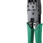 Pinza Ponchadora Enson Ens-Nt01 Para Rj9/RJ11/RJ45/Con Cuchilla De Corte Y Pela Cable
