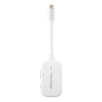 KIT INALAMBRICO DE PROYECCION DE VIDEO VIEWSONIC PJ-WPD-700/1080MP/60 HZ/HDMI/USB-A/USB-C/HASTA 30M DE TRANSMISION/DUPLICACION/EXTENSION DE PANTALLA/PLUG AND PLAY/COLOR BLANCO