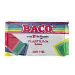 Plastilina Baco Pl012 Blanco 0.18Kg Pz -