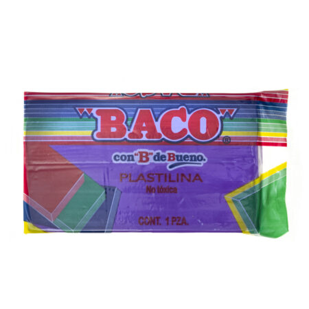 Plastilina Baco Maqueta 180 Gramos Color Violeta Pl015 63 –