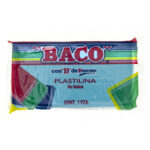 Plastilina Baco Maqueta 180 Gramos Color Azul Cielo Pl045 -