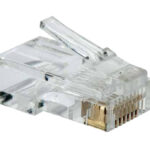 Kit De 100 Conectores Vorago Plug RJ45 Cat5 P/Cable Utp, Plug-100