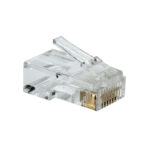 Kit De 100 Conectores Vorago Plug RJ45 Cat5 P/Cable Utp, Plug-100