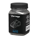 Kit De 100 Conectores Vorago Plug RJ45 Cat5 P/Cable Utp, Plug-100
