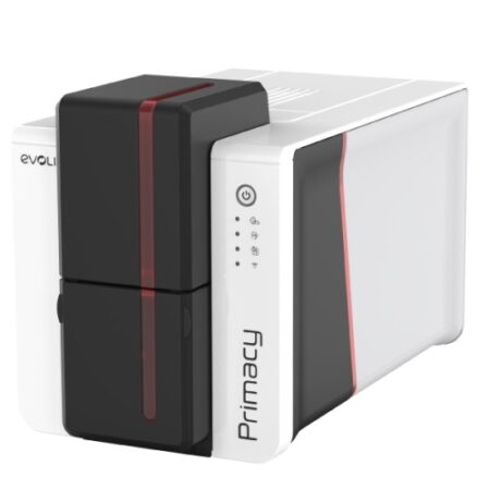 Impresora De Tarjetas Evolis Primacy 2 Transferencia Termica, 300 X 1200 Dpi, USB, Ethernet, Negro/Blanco, Pm2-0025-A