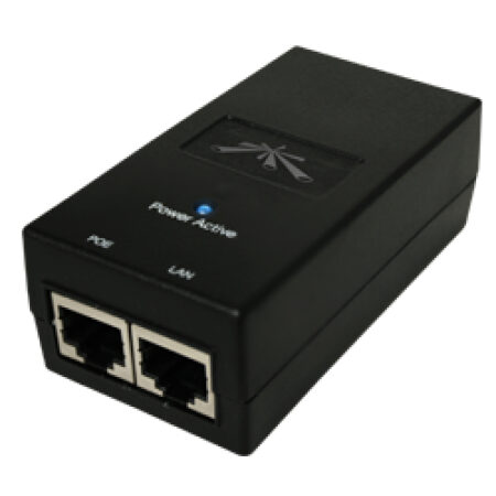 Adaptador PoE Ubiquiti 24Vdc/0.5A, PoE-24-12W