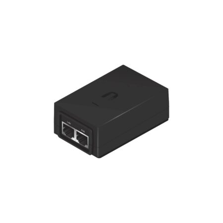 Adaptador PoE Ubiquiti Modelo PoE-48-24W , 48 Vdc, 0.5 A, Fast Ethernet (10/100 Mbps)