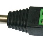 Adaptador De Energía Para Cámaras DC Macho