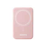 Power Bank Adata Pr050-11Pk 5000Mah/USB-C/Con Cargador Inalambrico/Color Rosa