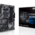 Mb ASUS Prime A520M-A Ii/Csm Socket Am4/Micro ATX/M.2/HDMI/USB/Aura Sync Rgb