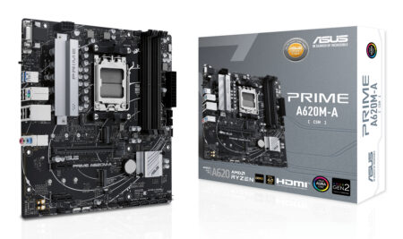 MB ASUS PRIME A620M-A-CSM, SOCKET AM5/DDR5/HDMI/AMD/DP/VGA/M.2/PCIE-4.0/MICRO-ATX
