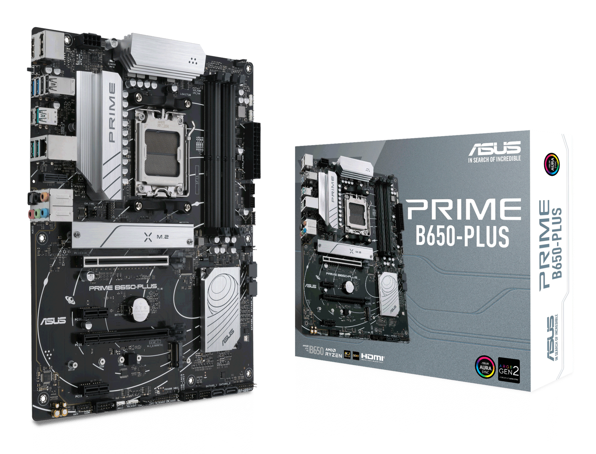 Mb Asus Amd B650 Atx Socket Am5/ddr5/hdmi/dp/atx/prime B650-plus