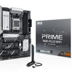 MB ASUS PRIME B840-PLUS WIFI SOCKET AM5/DDR5/192GB/HDMI/AMD B840/ATX
