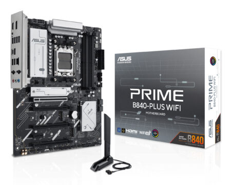 Mb ASUS Prime B840-Plus WiFi Socket Am5/DDR5/192Gb/HDMI/AMD B840/ATX