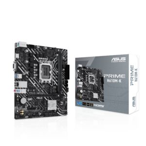 MB ASUS PRIME H610M-K, SOCKET 1700/DDR5/HDMI/VGA/96GB/INTEL H610/MICRO-ATX/, 90MB1GA0-M0EAY0