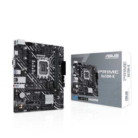 Mb ASUS Prime H610M-K, Socket 1700/DDR5/HDMI/VGA/96Gb/Intel H610/Micro-ATX/, 90Mb1Ga0-M0Eay0