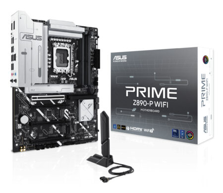 Mb ASUS Prime Z890-P WiFi Lga1851/DDR5/HDMI 2.1/Displayport 1.4/USB-C/Dimm Fit/4 X M.2 Slots And 4 X SATA 6Gb/S/192Gb