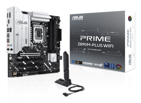 Mb ASUS Prime Z890M-Plus WiFi Socket Lga 1851/DDR5/HDMI/DP/Intel Z890 192Gb/Micro-ATX
