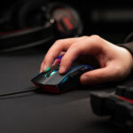 Mouse Gaming Alambrico Xpg Optico/USB/12000Dpi/Rgb/Switch Omron/6Botones/Negro, Primer-Bkcww