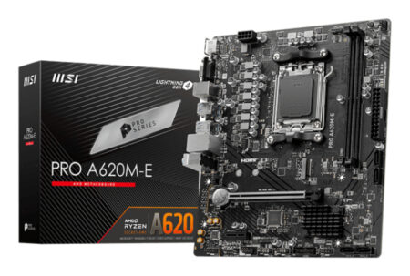 Mb MSI Pro A620M-E DDR5/Socket Am5/HDMI/92Gb/USB 3.0/M.2/Mini-ATX