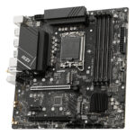 Mb MSI Pro B760M-A WiFi DDR5/Socket Lga 1700/HDMI/192Gb/PCIE 4.0/M.2/USB 3.1/Micro ATX