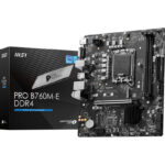 Mb MSI Pro B760M-E DDR4 Socket Lga 1700/64Gb DDR4/Intel B760/HDMI/ATX/PCIE 4.0