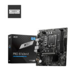 Mb MSI Pro B760M-E Socket 1700/2Xddr5/HDMI/VGA/Lightning Gen4/Micro-ATX