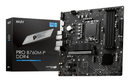 Mb MSI Pro B760M-P DDR4/Socket Lga 1700/HDMI/128Gb/Pcie4.0/USB 3.0/Micro ATX