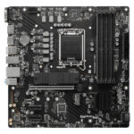 Mb MSI Pro B760M-P DDR4/Socket Lga 1700/HDMI/128Gb/Pcie4.0/USB 3.0/Micro ATX